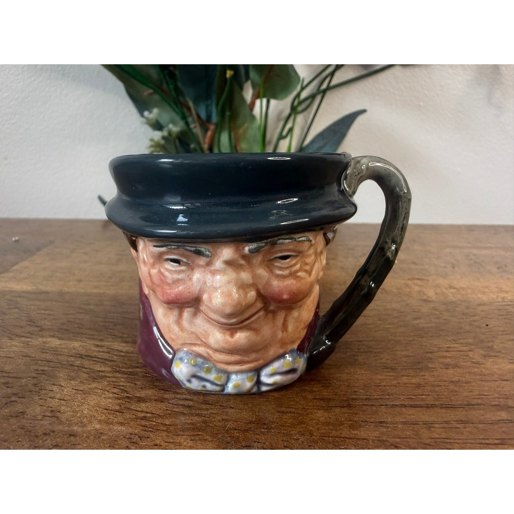 Vintage 1940s Royal Doulton Old Charley D6046 Mini Character Jug A Mark